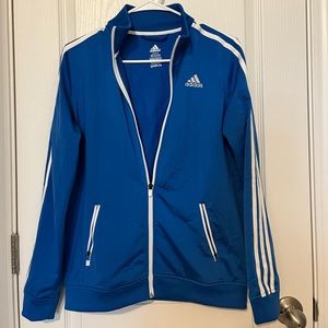 Adidas Track Jacket Royal Blue. Size L